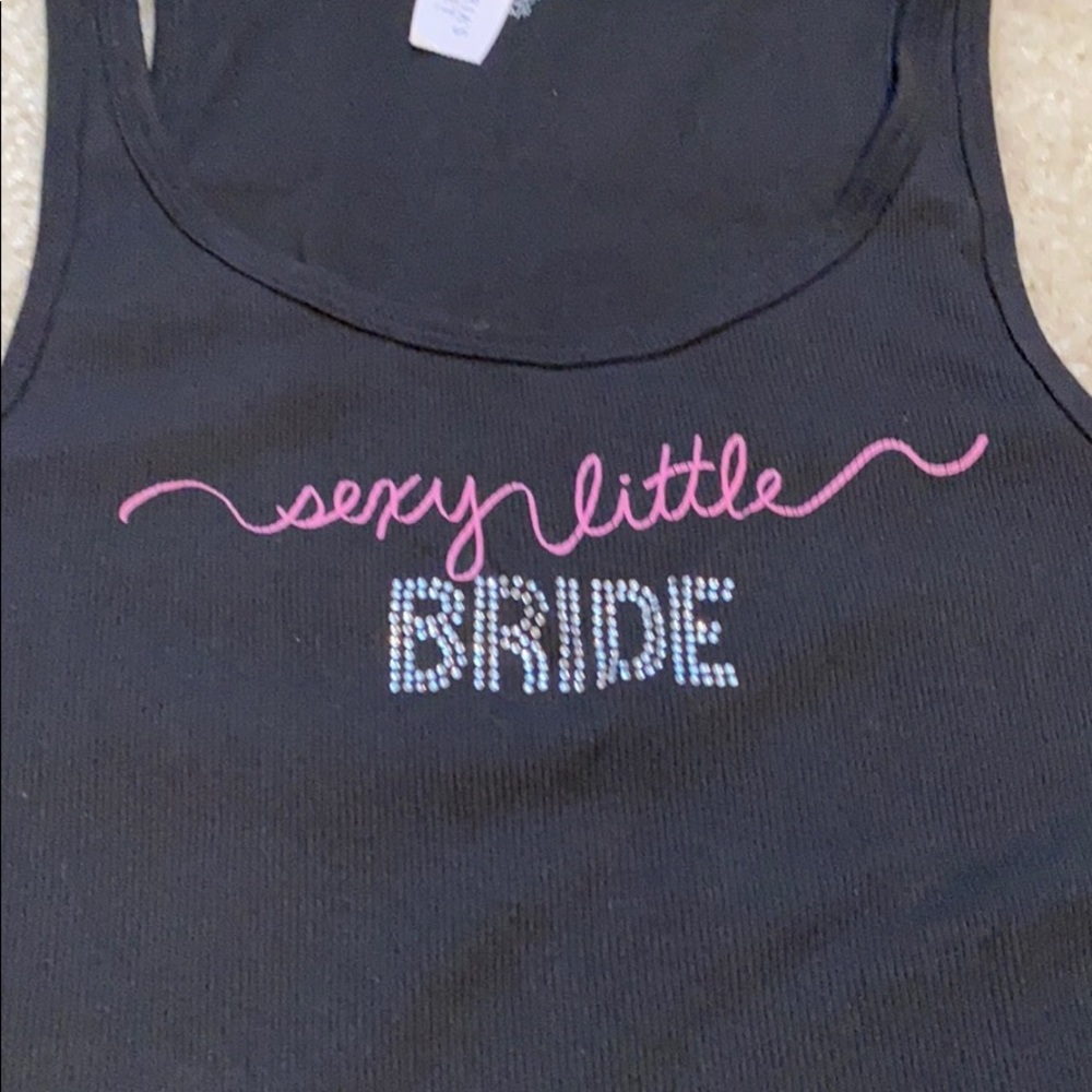 Bride tank top